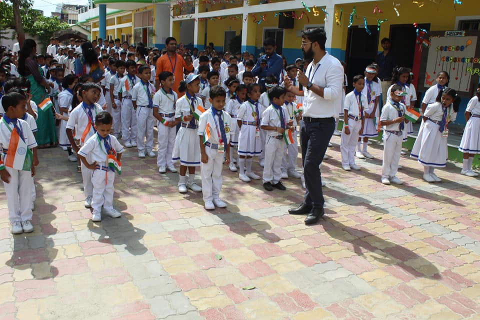 The stars of Global Shepherd school celebrated the 75 year of independence and glory. They remember the sacrifices of great freedom fighters and pledge to continue their legacy.