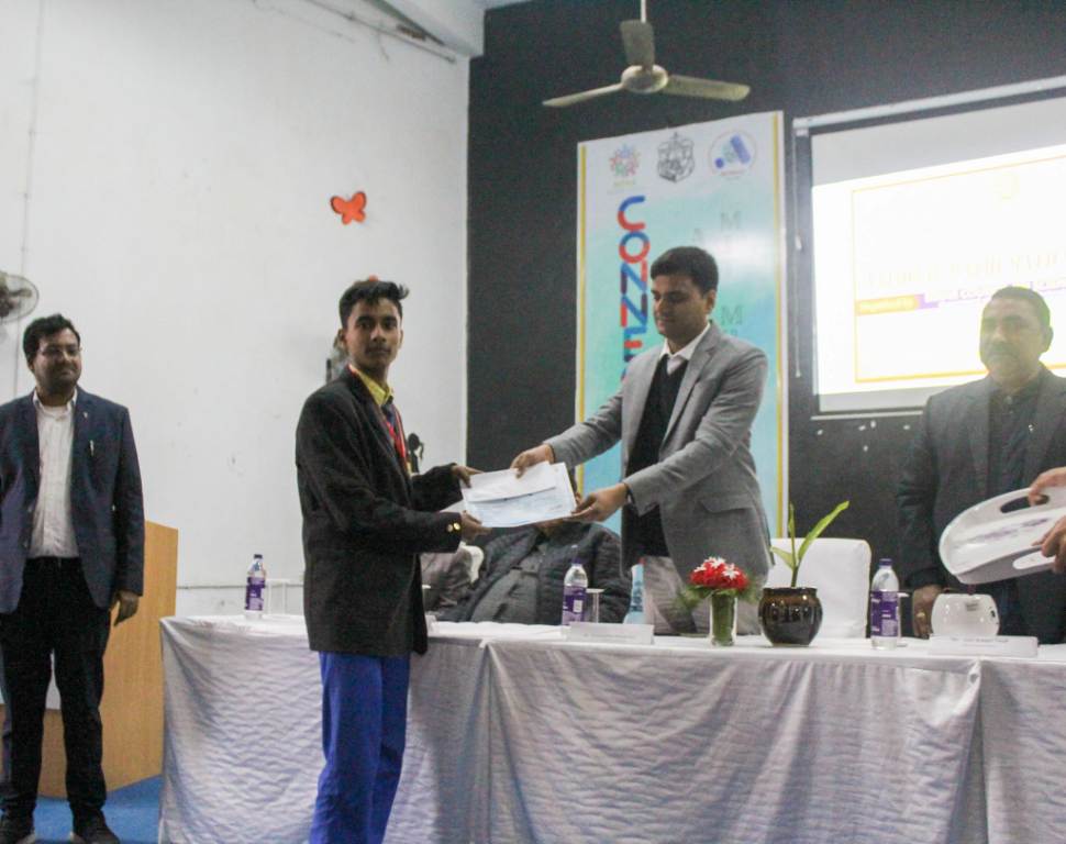 District Development Commissioner (DDC) - Aashutosh Dwivedi sir (IAS) , DEO- Ajay Kumar sir,  Principal of M.I.T- C.V. Roy sir and other dignitaries awarded the students of The Global Shepherd School ,who were among the top rank holders of Srinivas Ramanujan talent search test in Mathematics-22